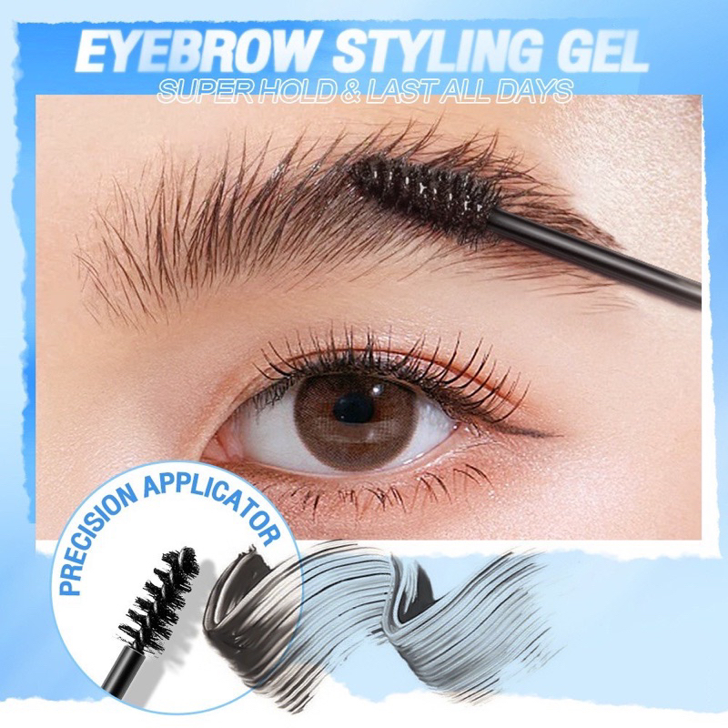 Gel Tạo Kiểu Lông Mày SACE LADY Lâu Trôi Tự Nhiên Kèm Cọ 5g - SL361