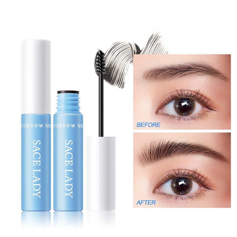 Gel Tạo Kiểu Lông Mày SACE LADY Lâu Trôi Tự Nhiên Kèm Cọ 5g - SL361