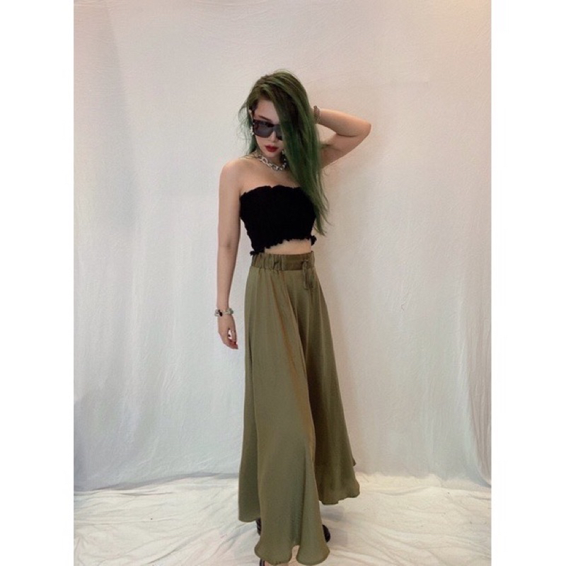 Chân váy lụa sale