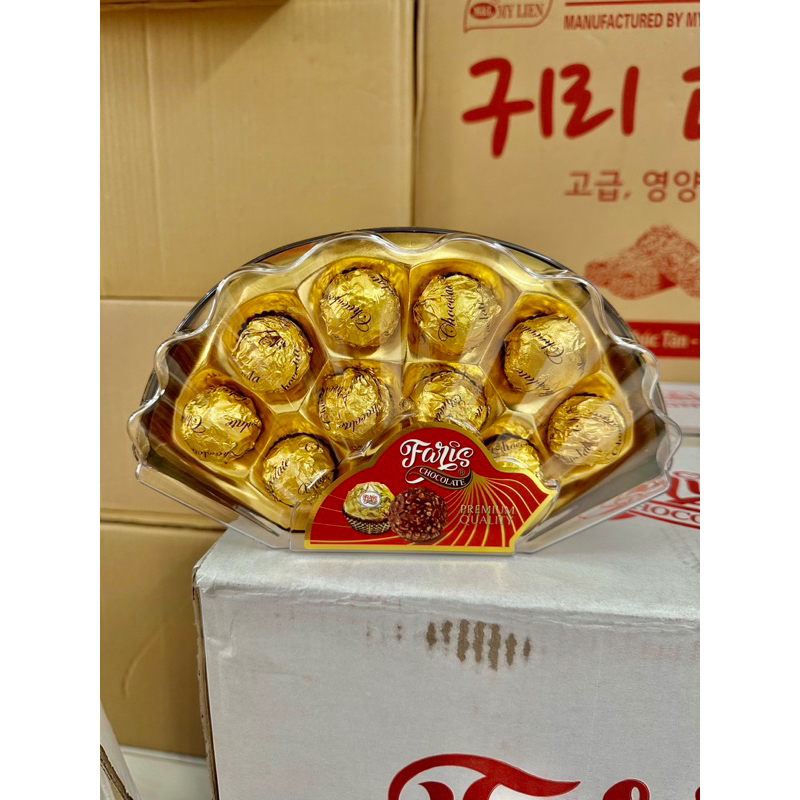 Socola hạt phỉ Hồng Kông bao ngon - gói quà Tết 2024 siêu đẹp