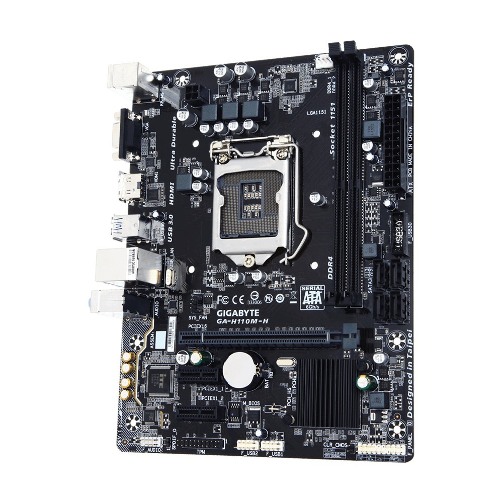 Bo Mạch Chủ Mainboard Gigabyte H110M H  - Hàng chính hãng