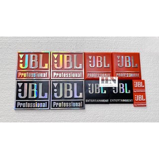 Cặp 02 tem loa jbl nhựa cứng 2.5cm - 5cm - 7cm