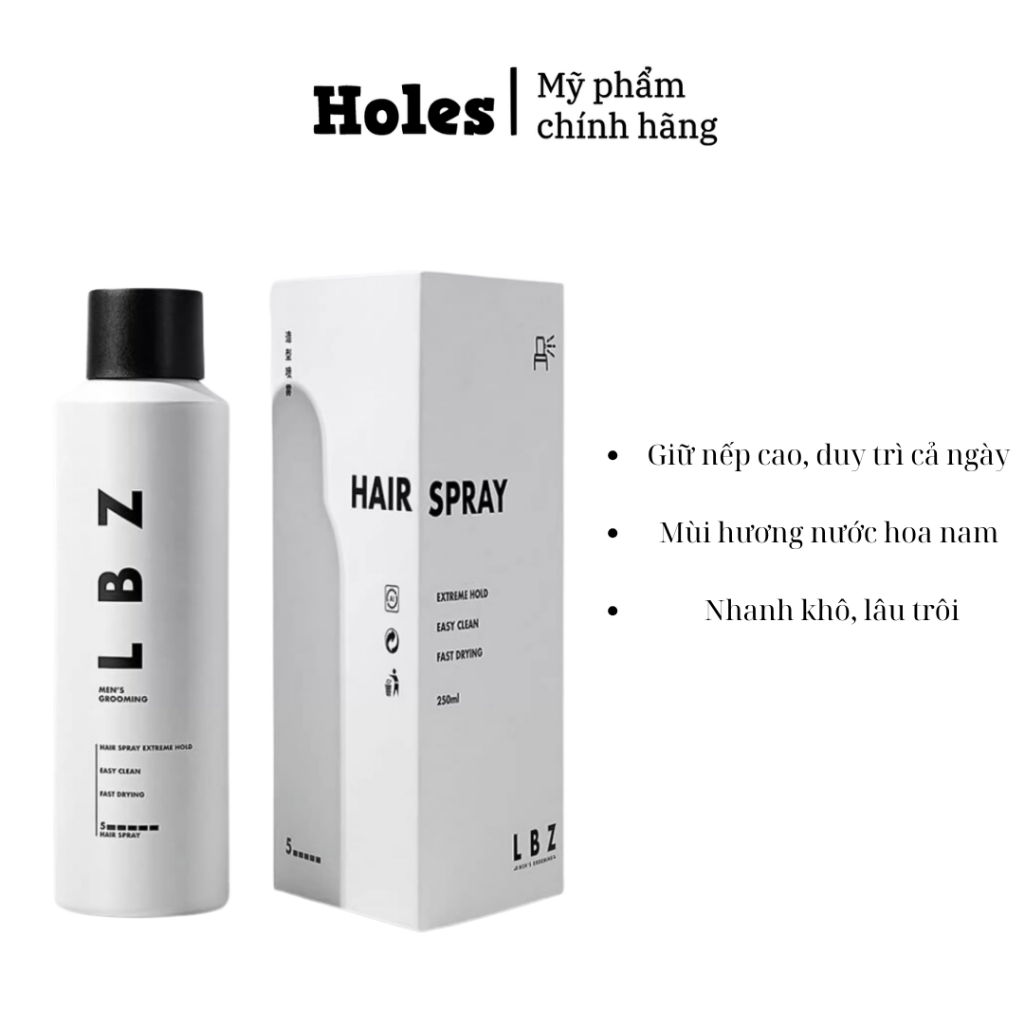 Gôm xịt tóc siêu giữ nếp Rough Spray- 250 ml