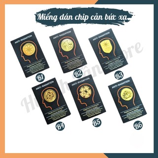 Miếng dán điện thoại chứa Chip cản bức xạ điện từ, an toàn, tốt cho sức khỏe, giảm tác động gây hại của sóng điện từ