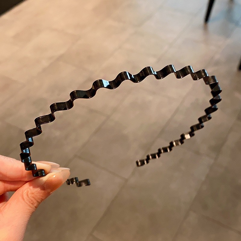 Bờm Tóc Phong Cách Vintage Cài Tóc Hàn Quốc Nhẹ Nhàng Gợn Sóng