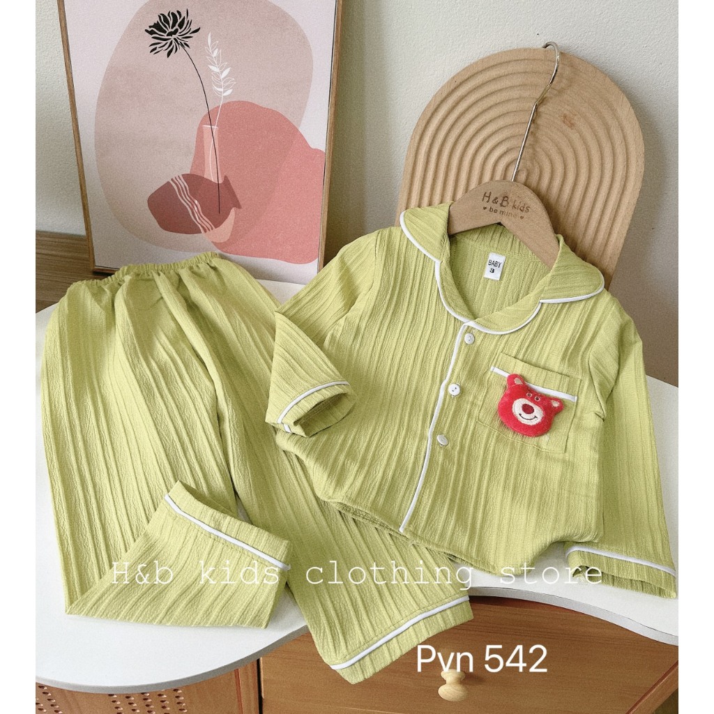 Bộ dài tay bé gái