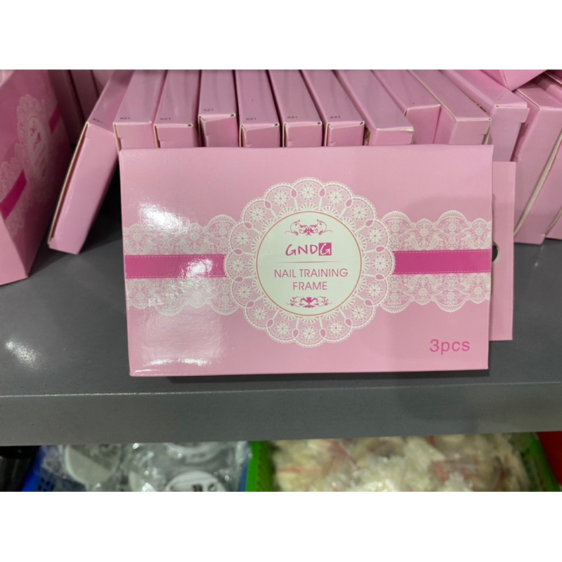 Bộ 3 Đế Gắn Móng Tập Vẽ Làm Nail | Dạng Dài Bộ 5 Móng Nailbox Dễ Dàng Sử Dụng màu sắc ngẫu nhiên a