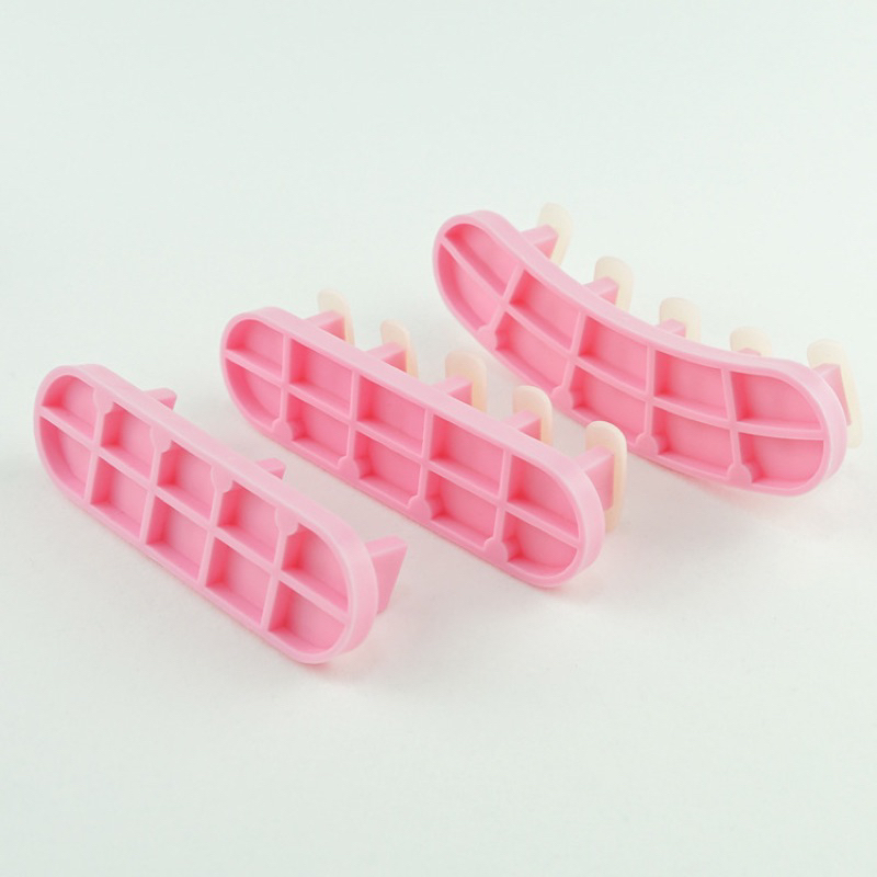 Bộ 3 Đế Gắn Móng Tập Vẽ Làm Nail | Dạng Dài Bộ 5 Móng Nailbox Dễ Dàng Sử Dụng màu sắc ngẫu nhiên a