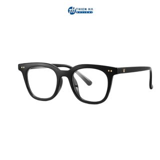 Gọng kính mắt thời trang THIÊN HÀ OPTICAL nam nữ nhựa nhẹ đeo giả cận chống nắng buị nhiều màu GM01 freesize TH614