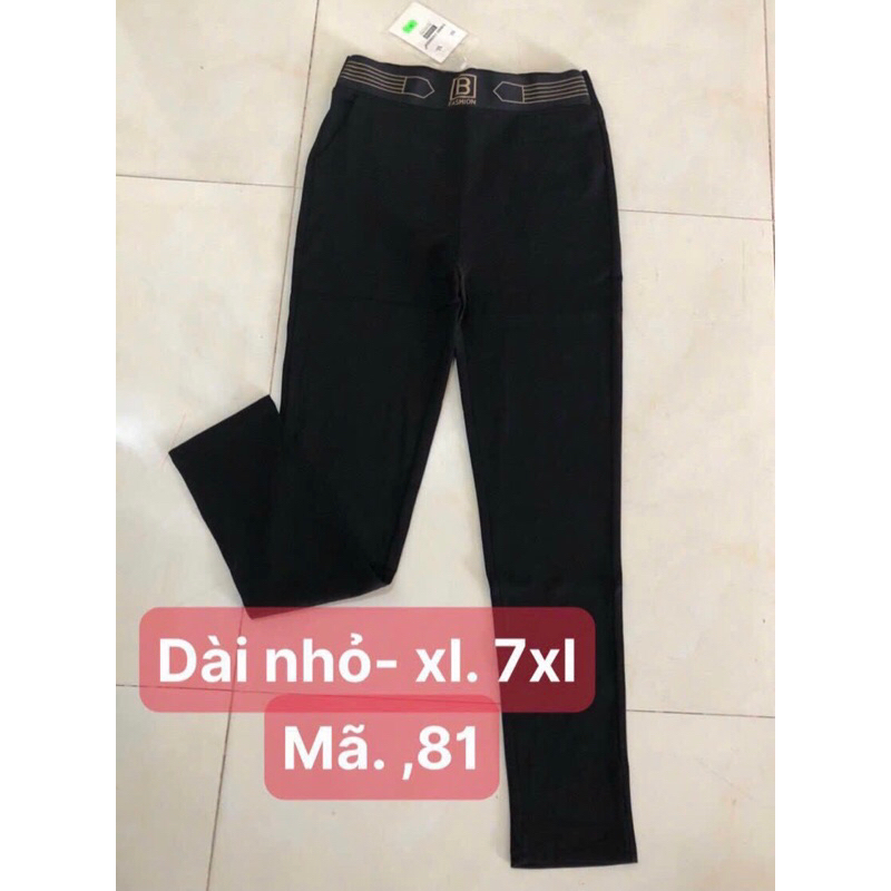 Quần Trung Niên Chất Kaki Thun Mềm Mát Đủ Size 50-85Kg