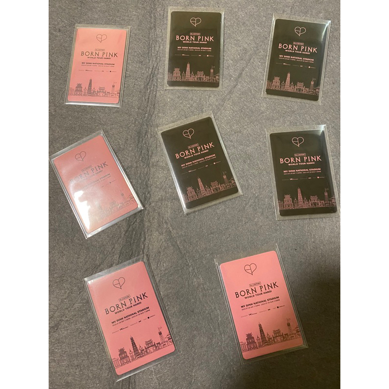 Ảnh thẻ vip concert Blackpink HN