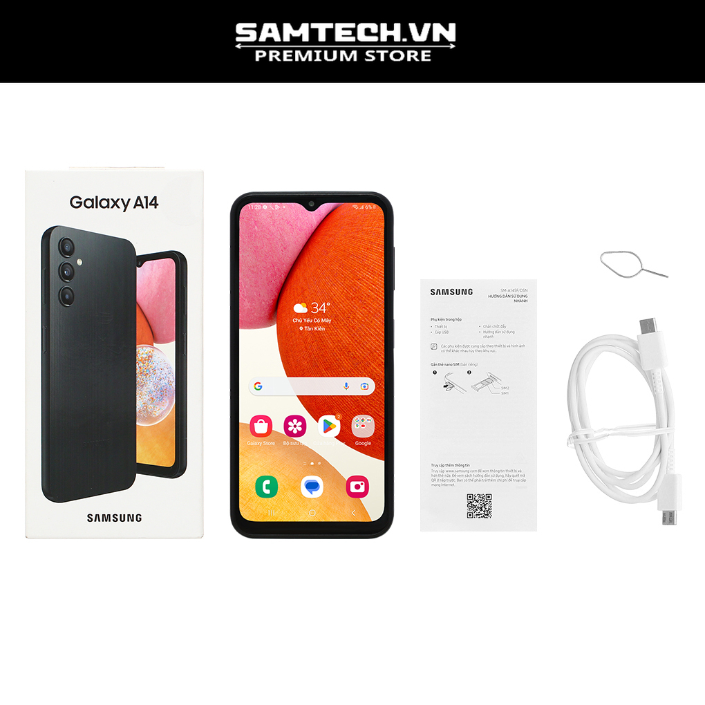 Điện thoại Samsung Galaxy A14 - Hàng chính hãng