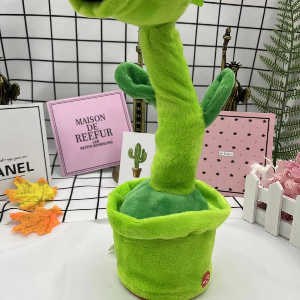 Đồ Chơi Xương Rồng Nhảy Múa Zombie Biết Hát, Nhái Giọng Cho Bé Vui Nhộn PUKAPI