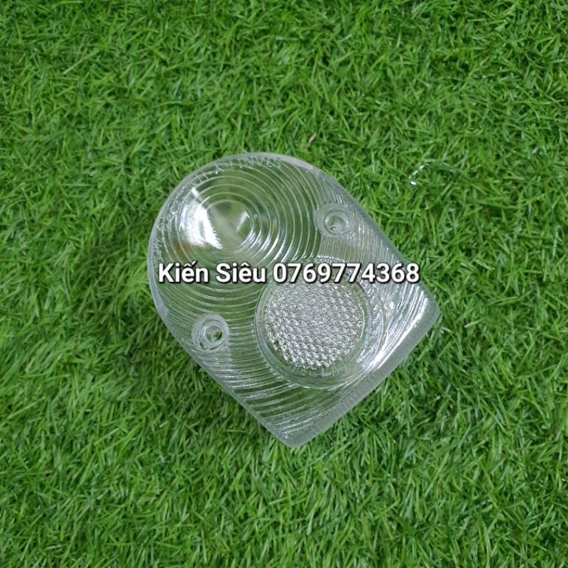 Đèn hậu màu trắng xe cub 81 86 đế inox