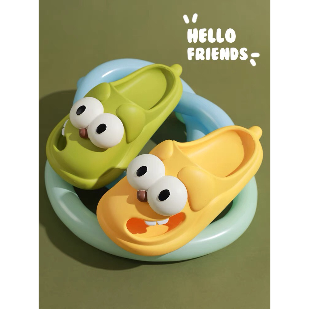 Dép Sục Mắt To Siêu Nhẹ EVA Không Thấm Nước , Dép Hoạt Hình Siêu Nhẹ Nhiều Màu Dễ Thương Ngộ Nghĩnh Mẫu Mới MS288+1