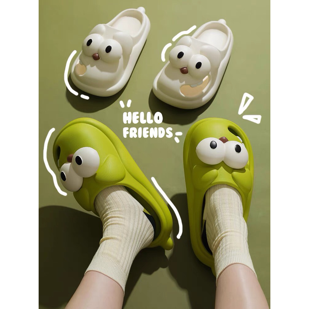 Dép Sục Mắt To Siêu Nhẹ EVA Không Thấm Nước , Dép Hoạt Hình Siêu Nhẹ Nhiều Màu Dễ Thương Ngộ Nghĩnh Mẫu Mới MS288+1