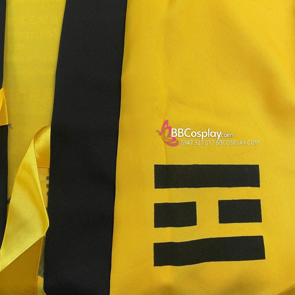 Đồ Thầy Cúng - Đồ Đạo Sĩ Kiểu Trung Màu Vàng - 15361