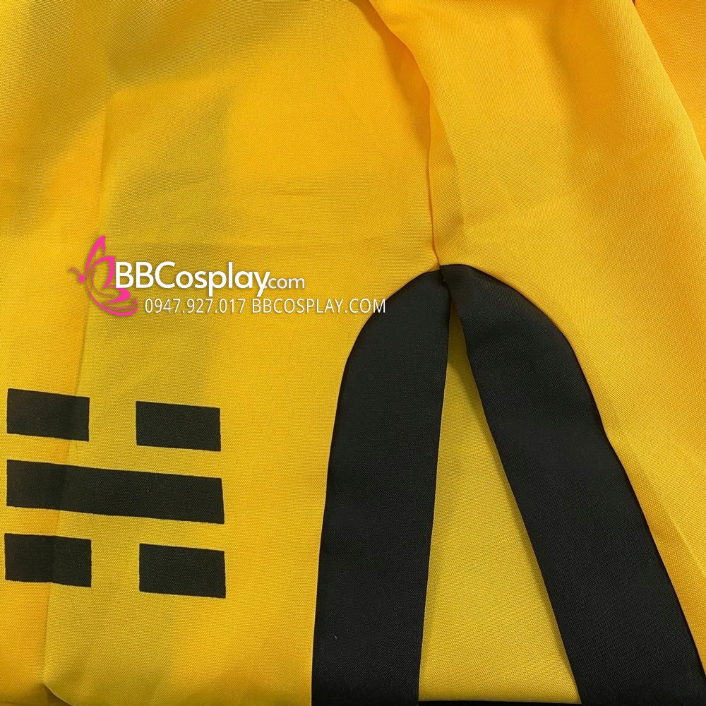 Đồ Thầy Cúng - Đồ Đạo Sĩ Kiểu Trung Màu Vàng - 15361