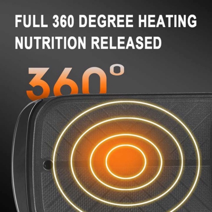 Bếp Lẩu Nướng Đa năng 2 trong 1, Công suất 1300W Bề Mặt Chống Dính Truyền Nhiệt Nhanh, Ăn Nướng Kèm Ăn Lẩu