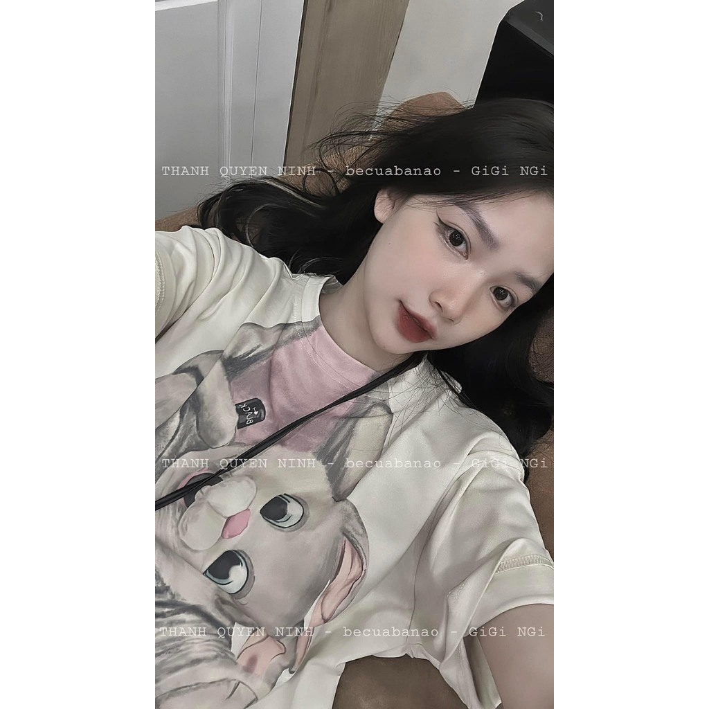 Áo Phông Nam Nữ Siêu Cấp Chuẩn QC L1  - Áo Thun Nam Nữ Chất Xịn cổ bo NEW HOT mie40