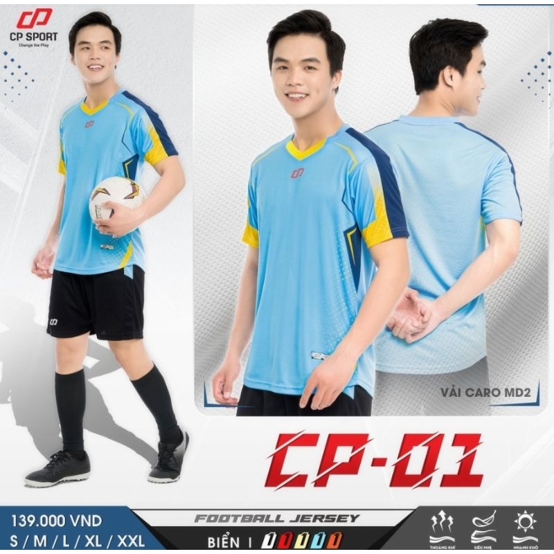 BỘ QUẦN ÁO BÓNG ĐÁ CP-01