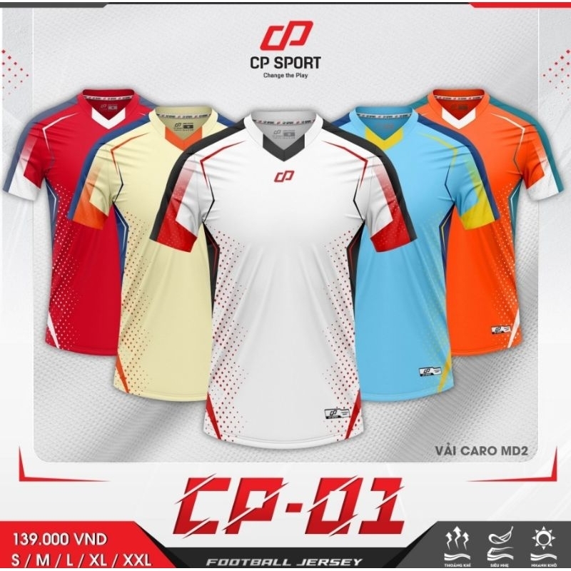 BỘ QUẦN ÁO BÓNG ĐÁ CP-01