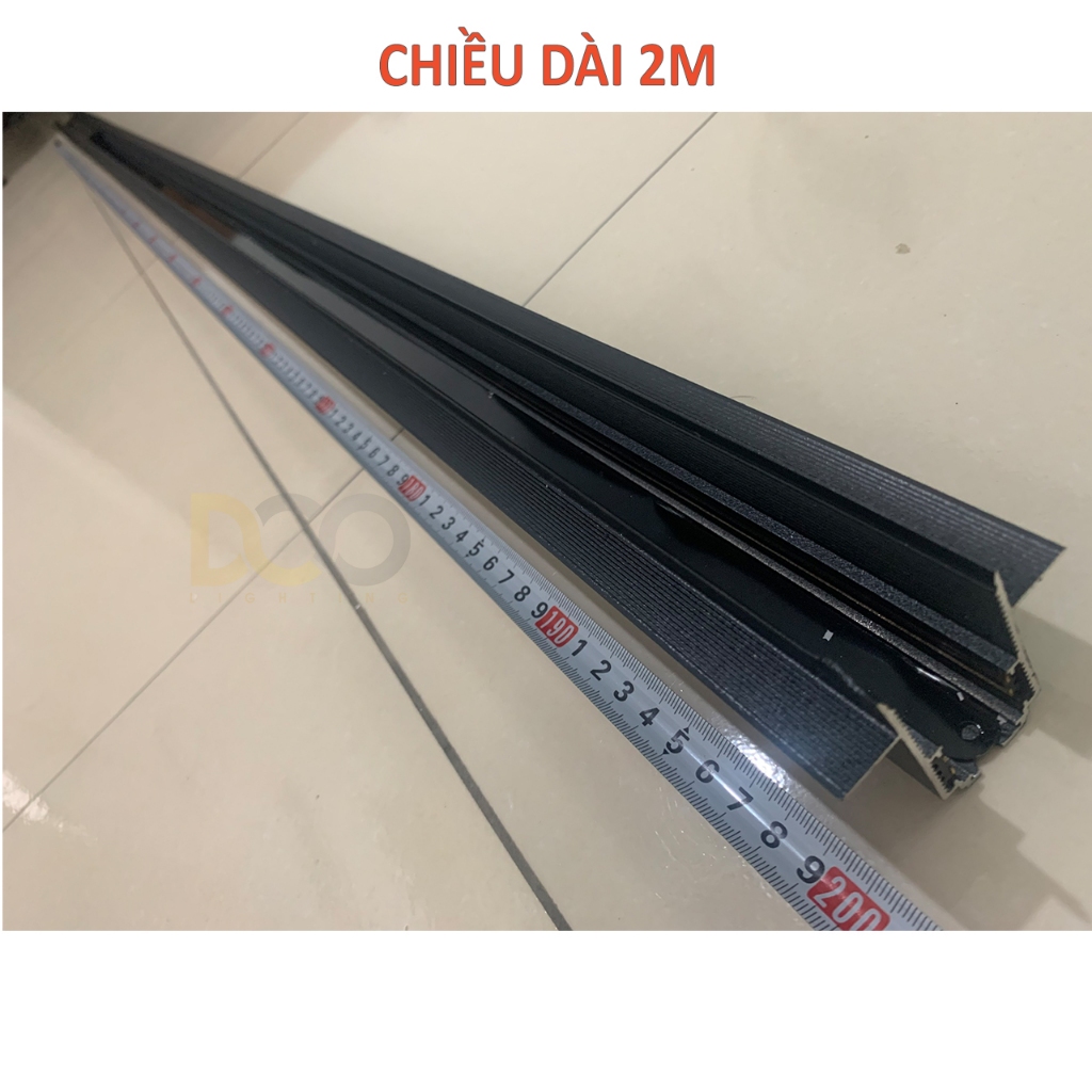 Thanh ray nam châm lắp âm | Hệ đèn ray nam châm âm trần