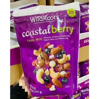 HẠT VÀ TRÁI CÂY SẤY TỔNG HỢP CÓ HẠT YOGURT - 737GRAM WILDROOTS COASTAL BERRY TRAIL MIX