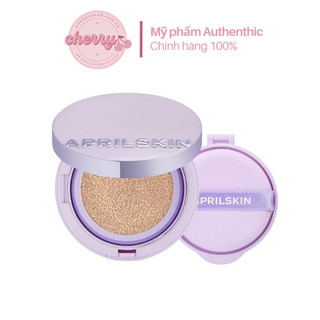 Phấn nước april skin ultra slim cushion tặng kèm 1 lõi