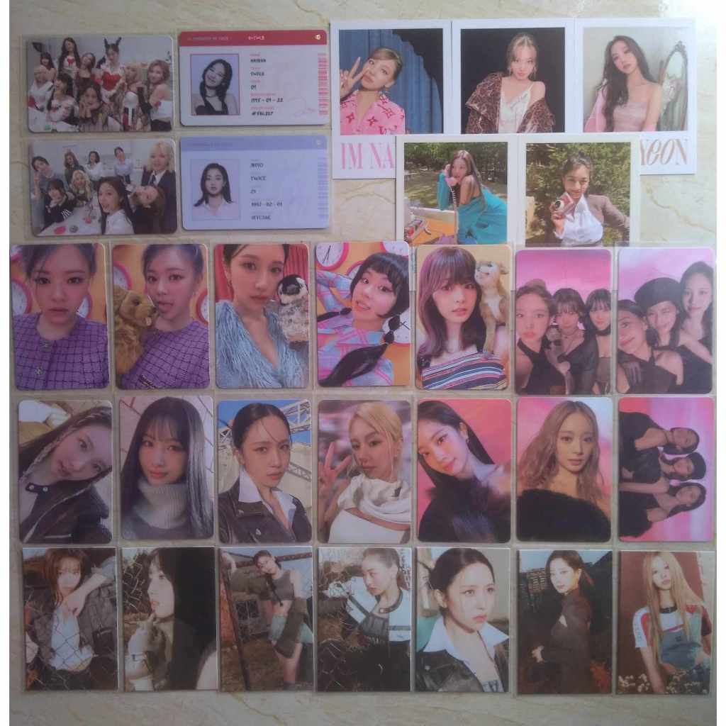 Card bo góc TWICE hàng chính hãng official