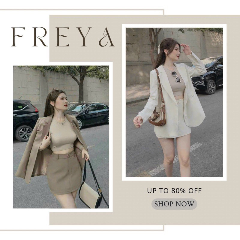 🛍Đầm váy nữ 🛍Set vest 3 món tay dài mix áo ba lỗ croptop kèm chân váy Kaki cá tính đi chơi đi tiệc đều sang trọng