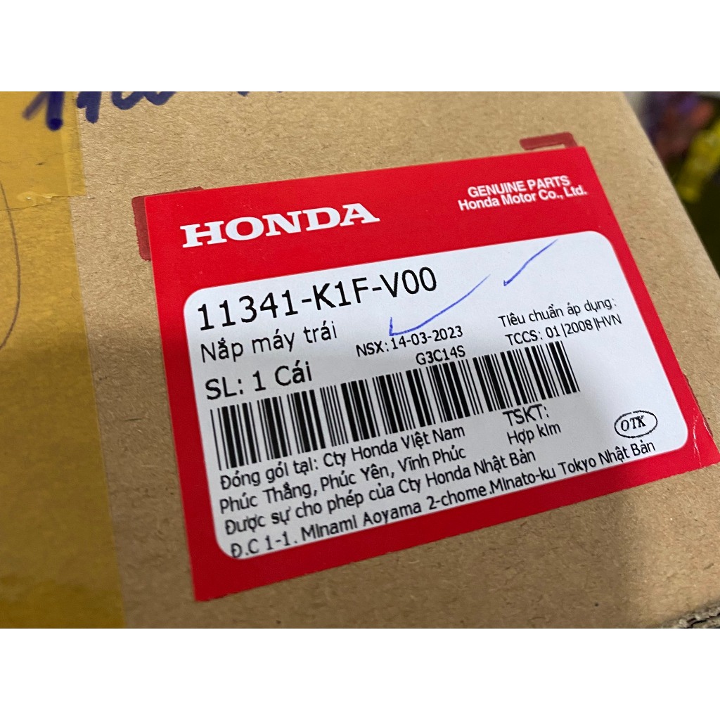 Nắp Máy Trái Bửng Côn Nắp Nồi Honda Air Blade 2020 2021 Chính Hãng