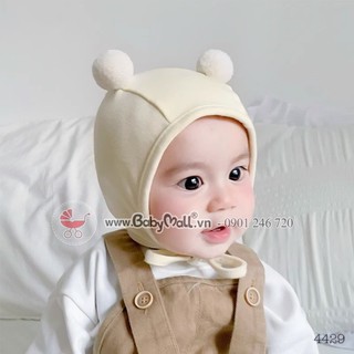 Mũ kiểu cột dây cute cho bé 4429