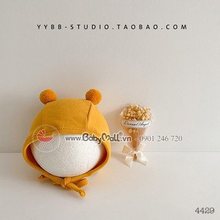 Mũ kiểu cột dây cute cho bé 4429