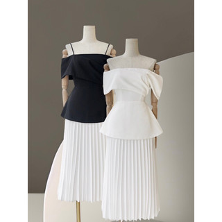[ SIÊU PHẨM ] ÁO PEPLUM LỆCH VAI