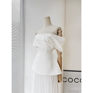 [ SIÊU PHẨM ] ÁO PEPLUM LỆCH VAI