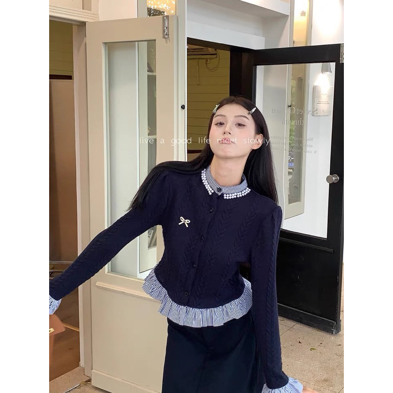 Áo tiểu thư tay bèo