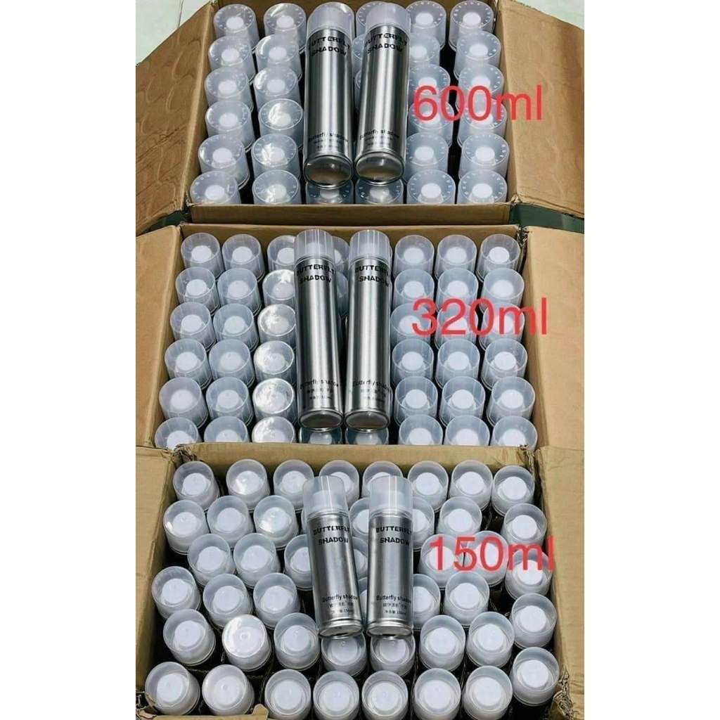Gôm xịt tóc Butterfly Shadow 150ml 320ml 420ml 600ml Chính hãng