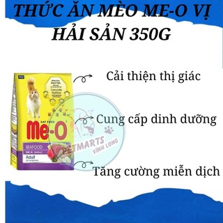 Thức ăn cho mèo Me-O vị hải sản 350g