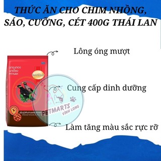 Thức Ăn Cho Chi-m Nhồn g, Sá-o, Cưỡn g, Ké-t 400g