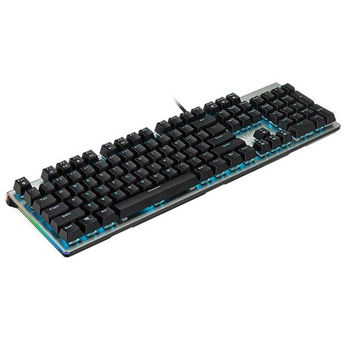 BÀN PHÍM QUANG CƠ GAMING CÓ DÂY RAPOO V530 LED RGB - Chính hãng