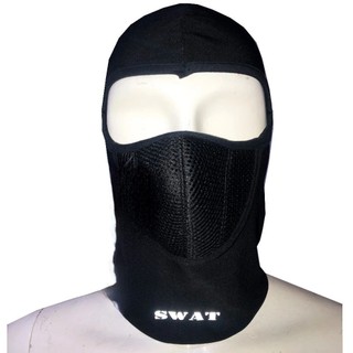 Khăn trùm ninja SWAT X2 đen,Khăn trùm đầu SWAT3in1 thun lạnh,Khăn ninja thun