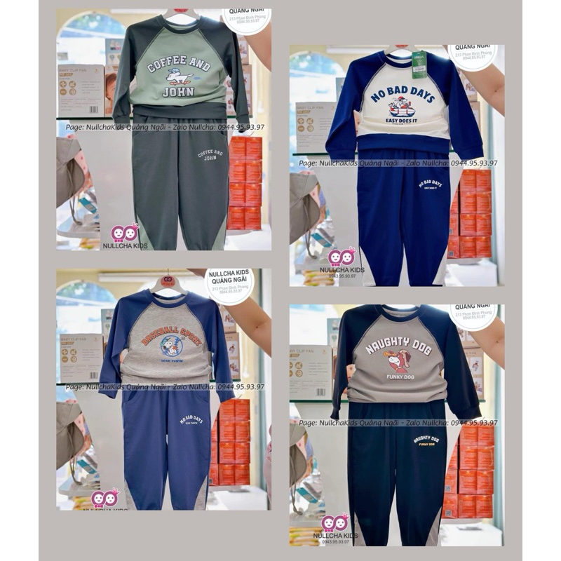 Bộ cotton DOKMA Kids size 2y đến 6y