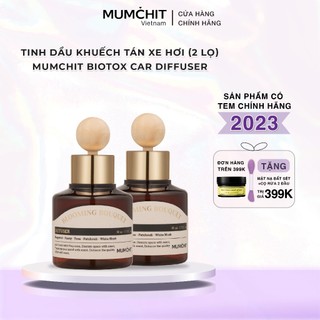 Tinh Dầu Khuếch Tán MUMCHIT Dùng Cho Xe - MUMCHIT Biotox Car Diffuser 2x80ml