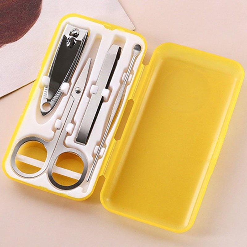 Bộ bấm móng tay 4 món mini cho mẹ và bé