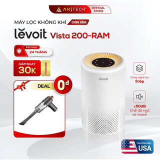Máy lọc không khí Levoit Vista 200-RAM 15m2 | Bộ lọc HEPA H13 | Hàng chính hãng