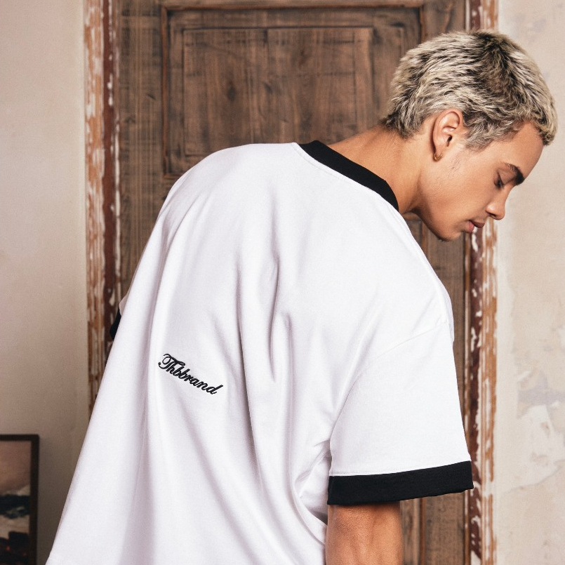 Áo thun BOXY POCKET SIGNATURE - 100% cotton 280gsm  - chính hãng THBBRAND