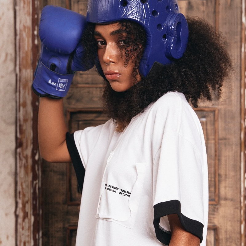 Áo thun BOXY POCKET SIGNATURE - 100% cotton 280gsm  - chính hãng THBBRAND