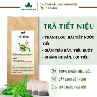 Trà hỗ trợ viêm tiết niệu, bịch 30 túi lọc, giảm tiểu đêm, tiểu rắt, tiểu buốt - Chợ thảo dược việt