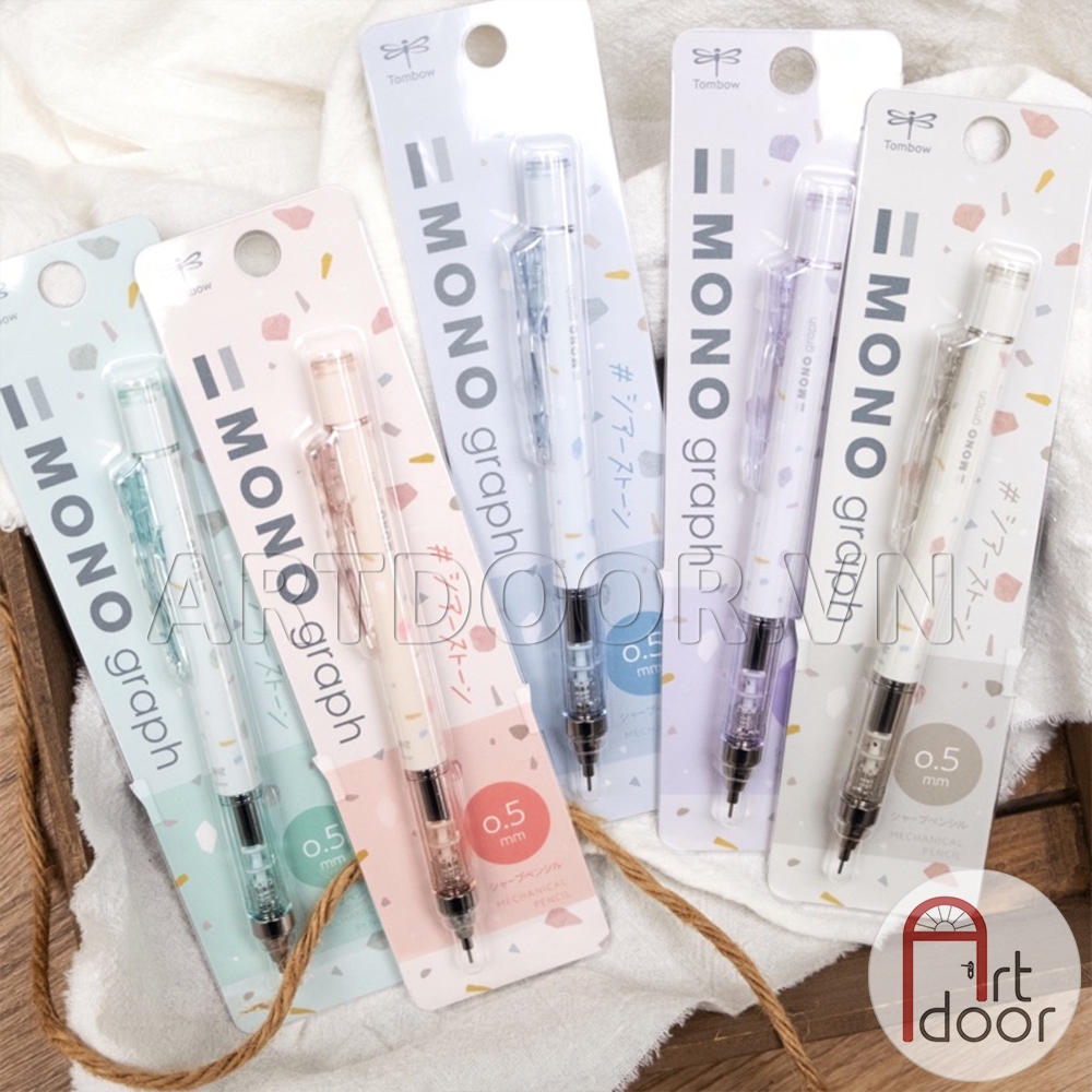 Bút chì bấm TOMBOW Mono Graph Terrazzo Limited